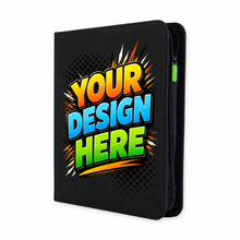 12-Pocket Exo-Tec® Zip Binder – Signature Black
