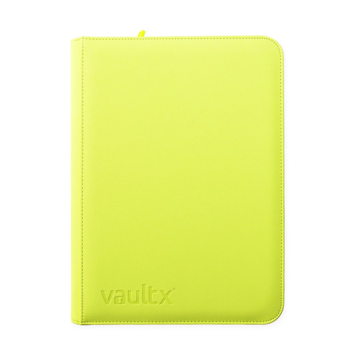 Custom - 9-Pocket Binder – Neon Yellow