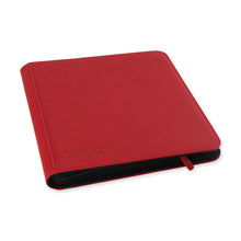 12-Pocket Exo-Tec® Zip Binder – Fire Red