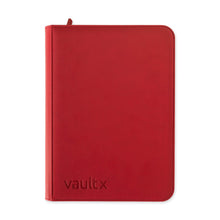 Custom - 9-Pocket Zip Binder – Fire Red