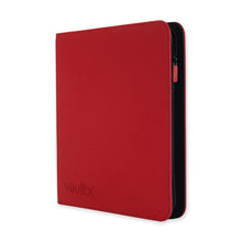 12-Pocket Exo-Tec® Zip Binder – Fire Red