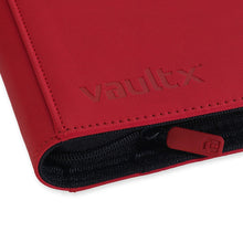 Custom - 4-Pocket Zip Binder – Fire Red
