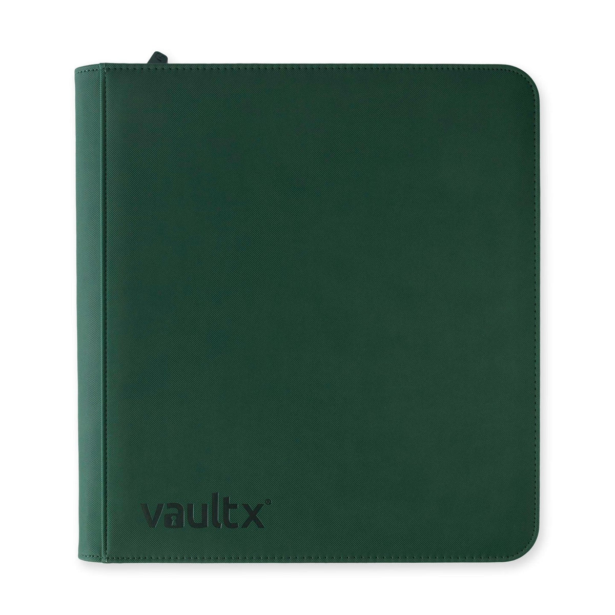 12-Pocket Exo-Tec® Zip Binder – Forest Green front