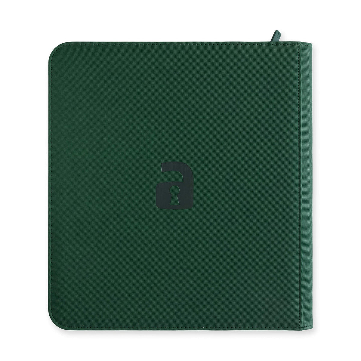 12-Pocket Exo-Tec® Zip Binder – Forest Green