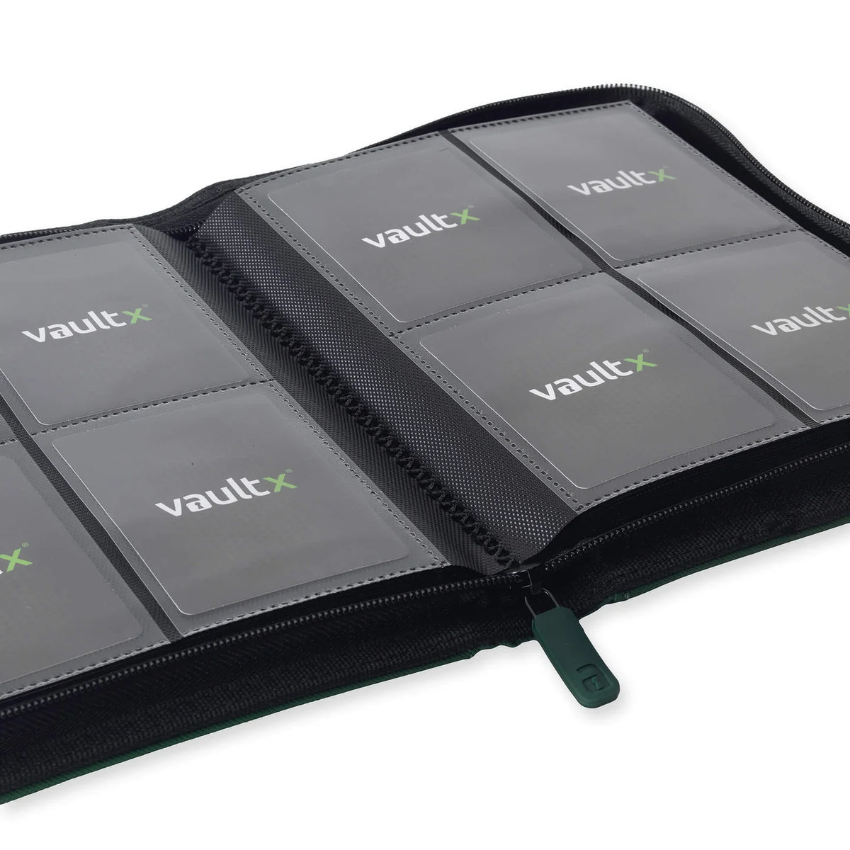 Custom - 4-Pocket Zip Binder – Forest Green