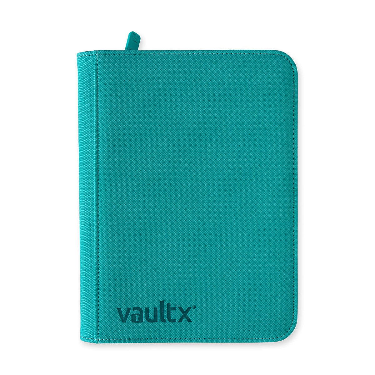 Custom - 4-Pocket Zip Binder – Ocean Blue front