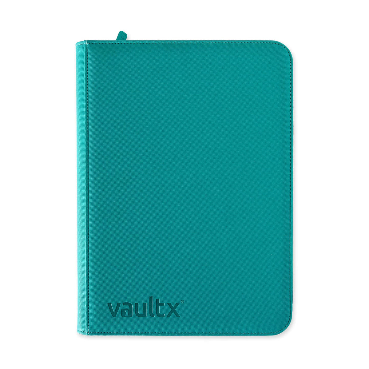 Custom - 9-Pocket Zip Binder – Ocean Blue front