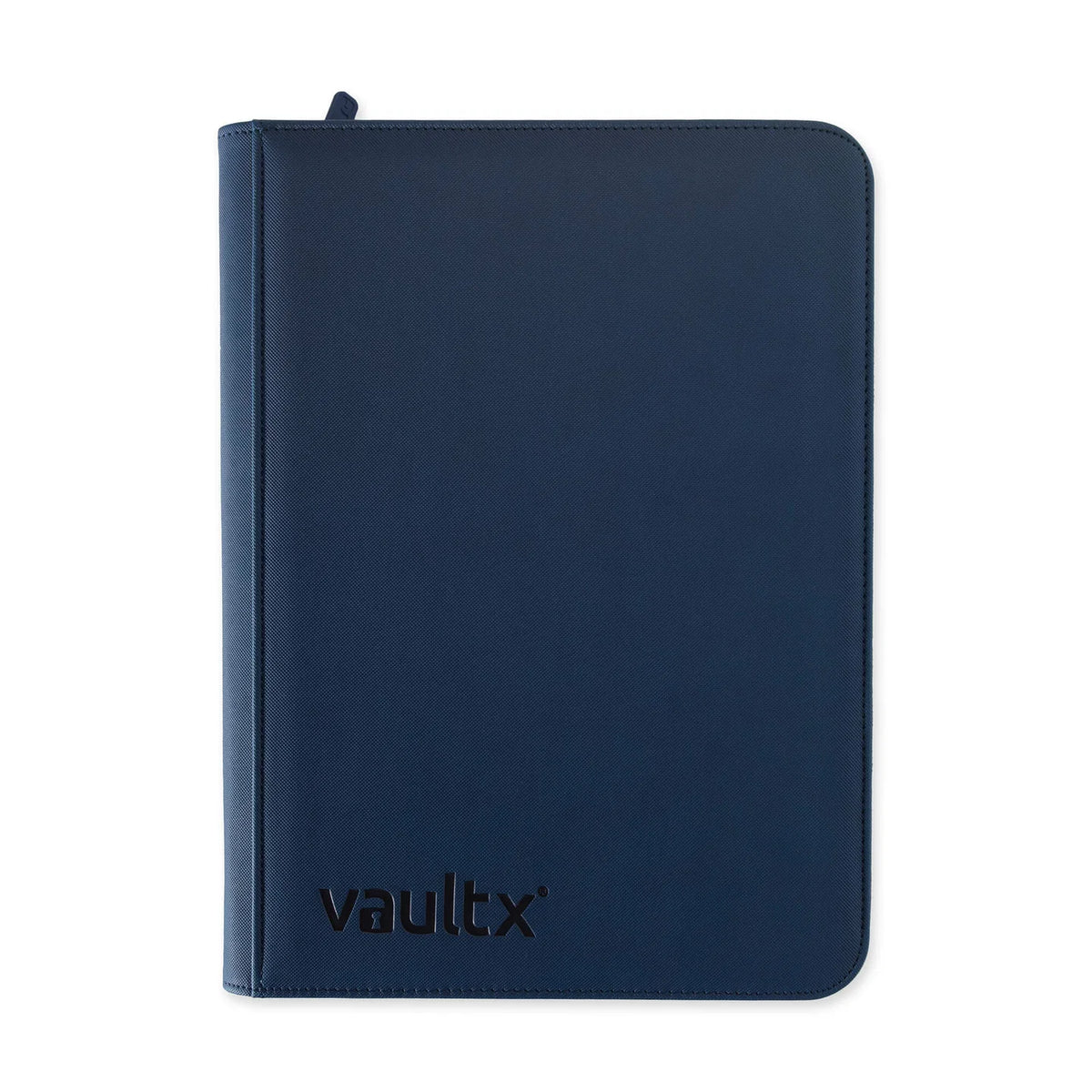 Custom - 9-Pocket Zip Binder – Royal Blue front