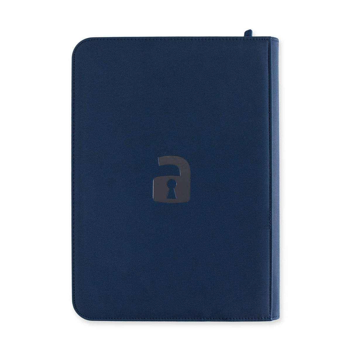 Custom - 9-Pocket Zip Binder – Royal Blue back