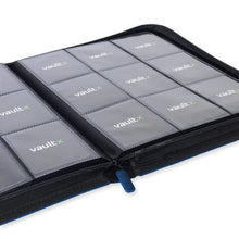 Custom - 9-Pocket Zip Binder – Royal Blue