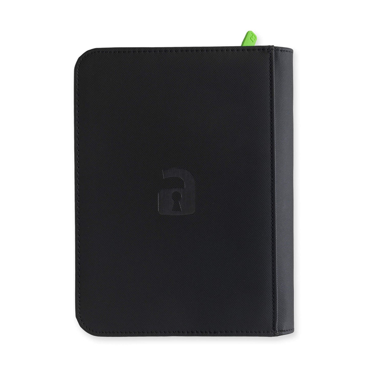 Custom - 4-Pocket Zip Binder – Signature Black back