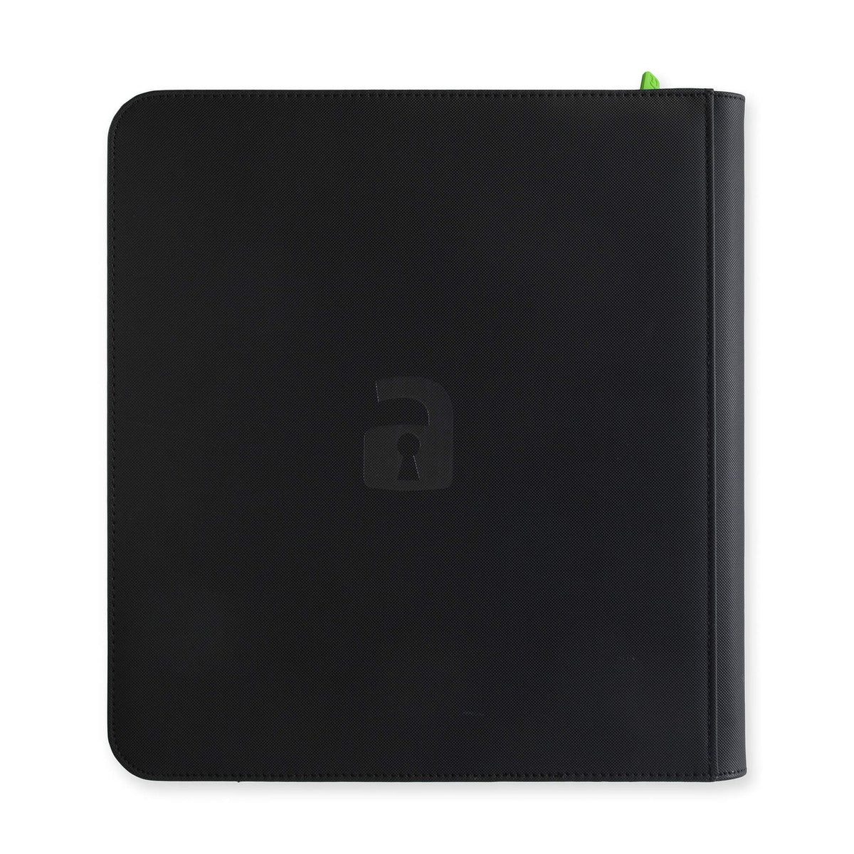 12-Pocket Exo-Tec® Zip Binder – Signature Black back