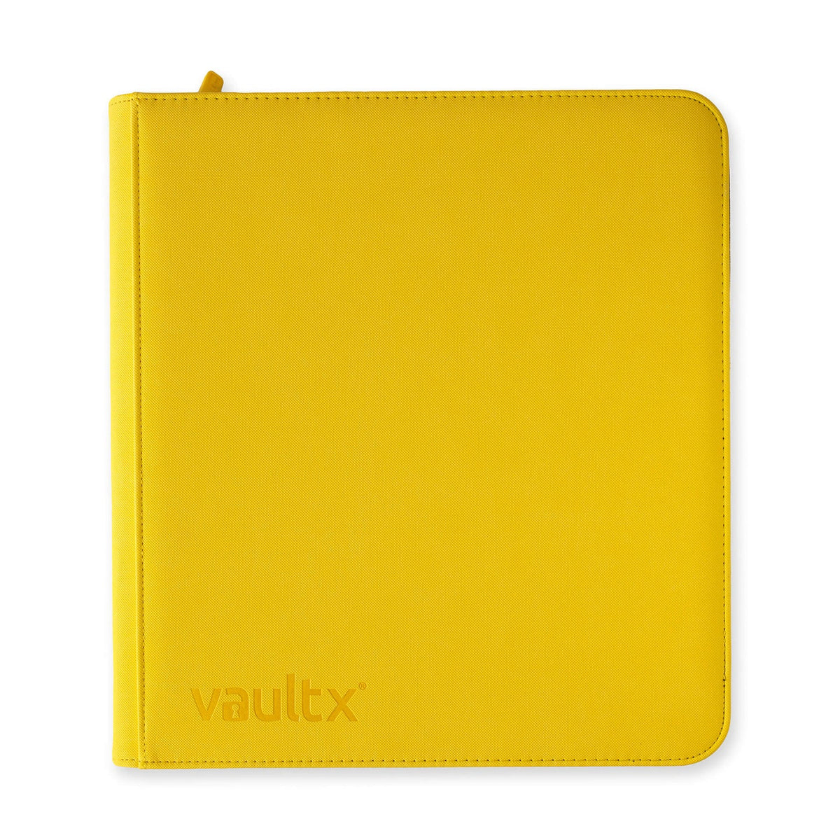 12-Pocket Exo-Tec® Zip Binder – Sunrise Yellow front