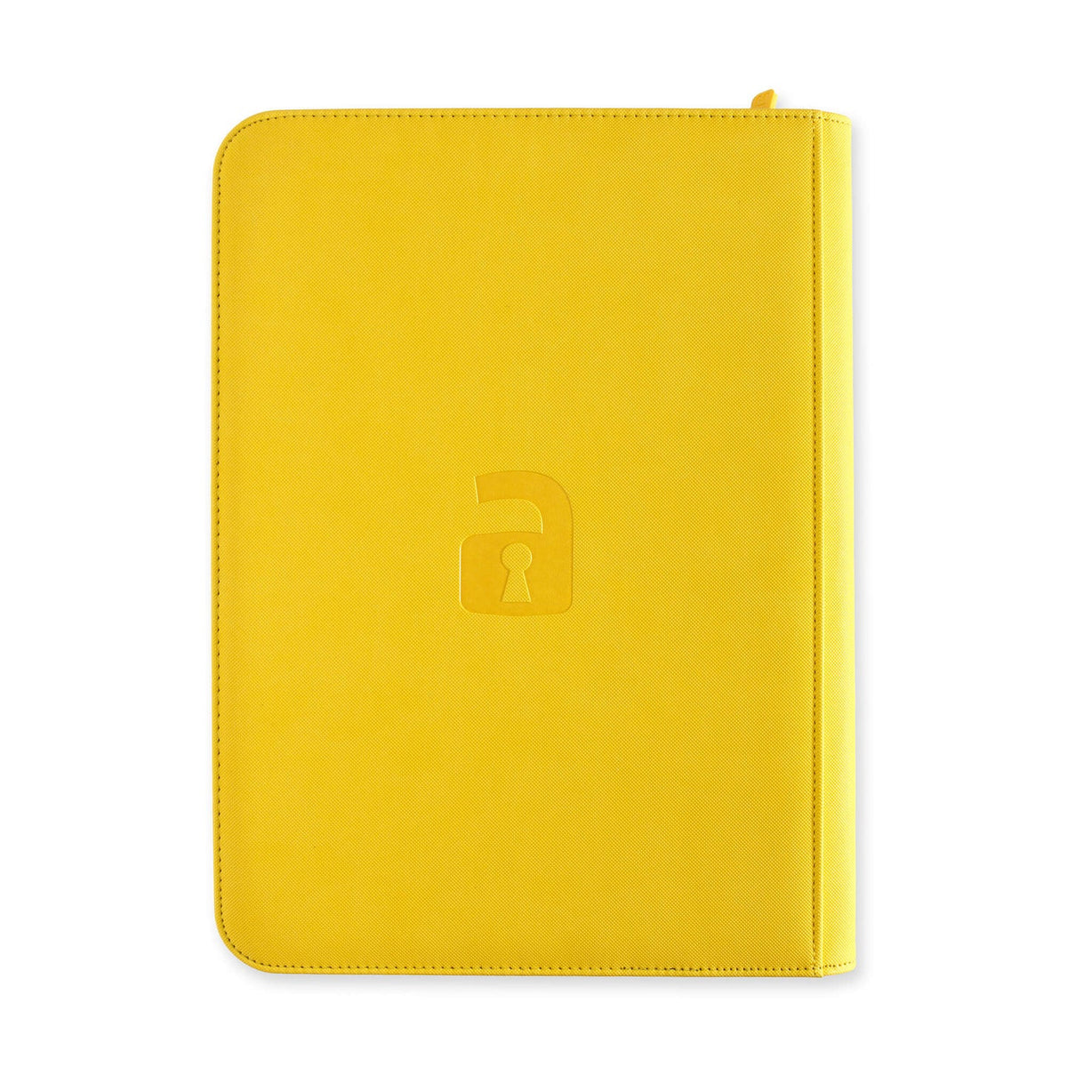 Custom - 9 Pocket Zip Binder – Sunrise Yellow